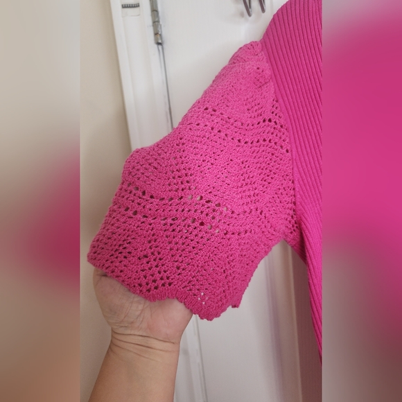 Worthington Womans V Neck Elbow Sleeve Pullover Sweater  NWT - Picture 5 of 8